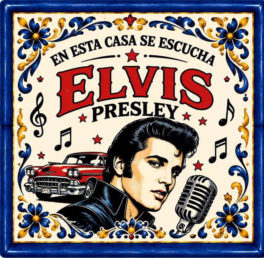 Elvis Presley - En esta casa se escucha Elvis Presley