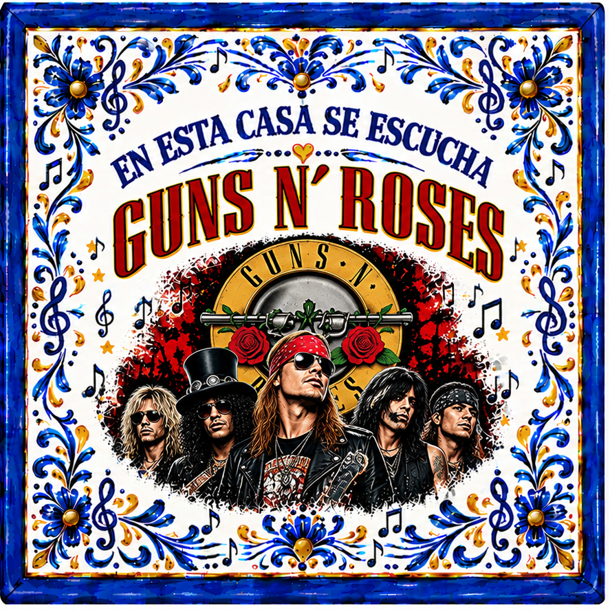 Guns N’ Roses - En esta casa se escucha Guns N’ Roses