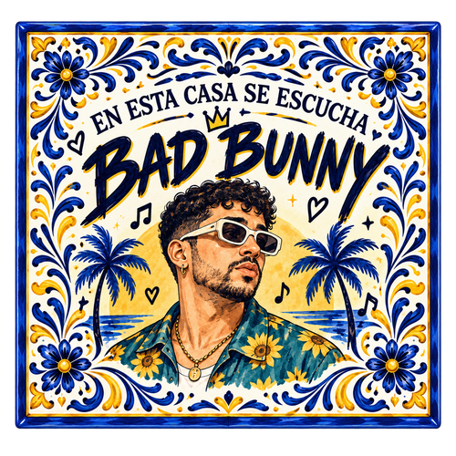 Bad Bunny - En esta casa se escucha Bad Bunny