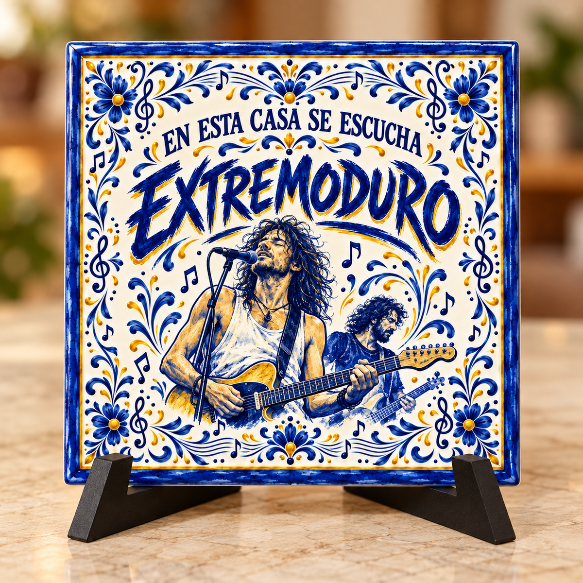Azulejo Extremoduro – En esta casa se escucha Extremoduro