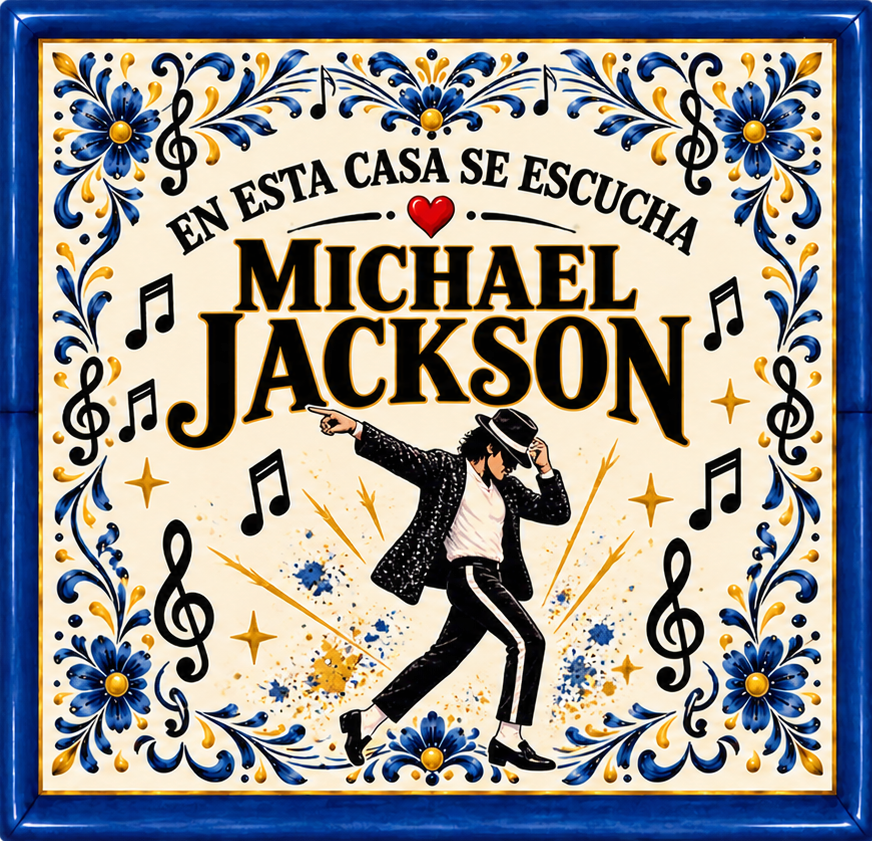 Michael Jackson - En esta casa se escucha Michael Jackson